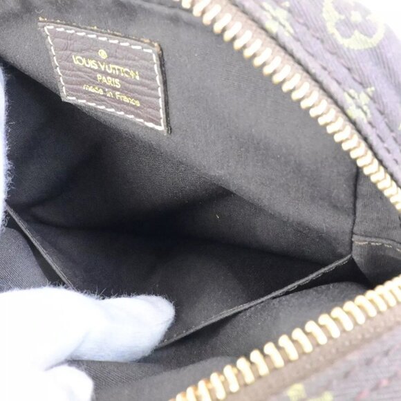 LOUIS VUITTON Danube Shoulder Bag Monogram Mini Lin Leather Brown M95228 11FB464 - Picture 6 of 16